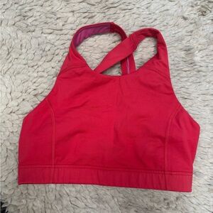 NWOT Outdoor Voices Key Bra OG | Scarlet | Small